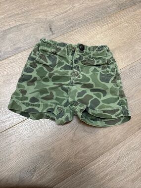 GAP Green Camo Kids Shorts